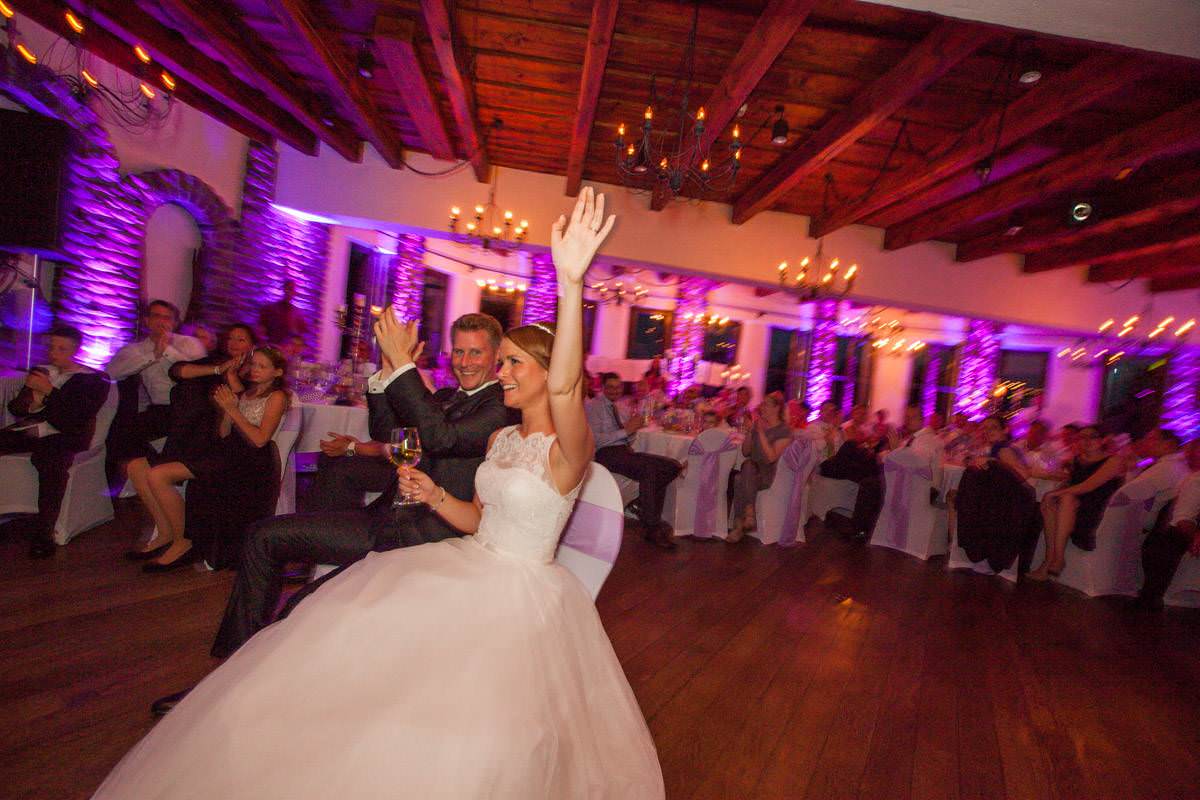 Hochzeitsfeier auf Gut Höhne