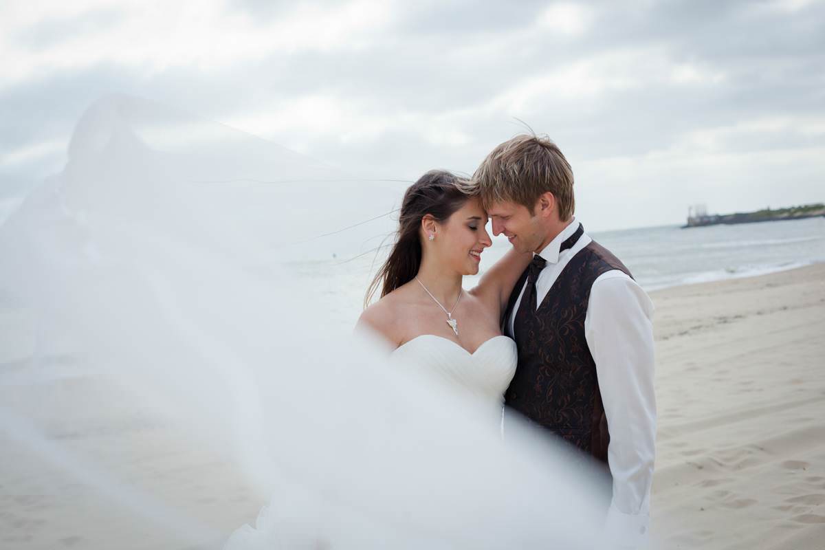 After Wedding Shoot am Strand